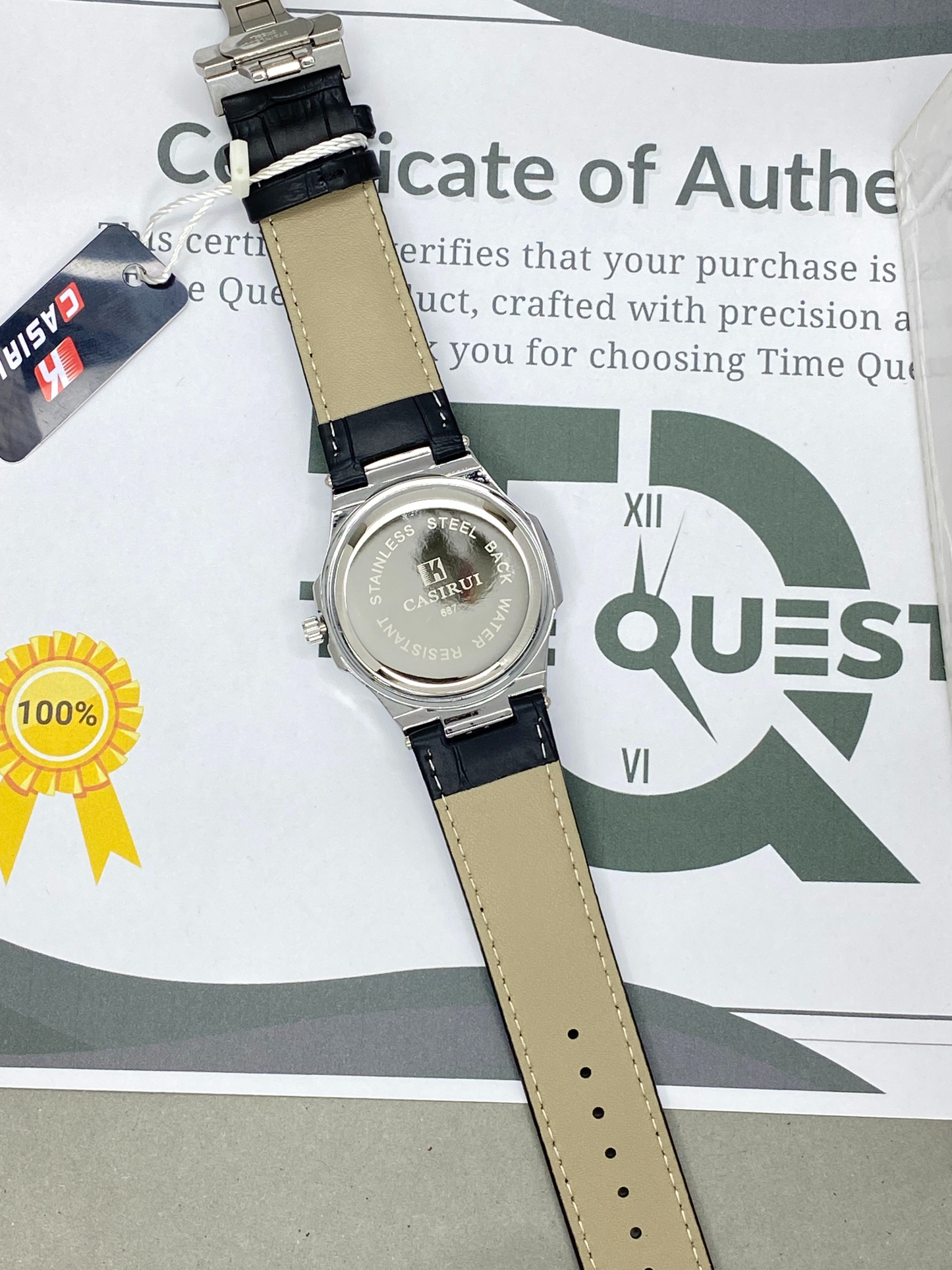 CASIRUI Analog Quartz Movement Durable Straps Watch With Date Display For Men