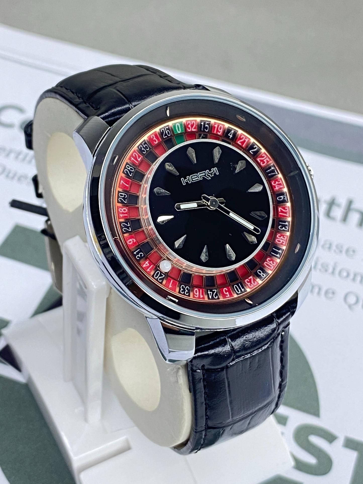HERYI Caseno Design Roulette Tourbillon Watch For Men