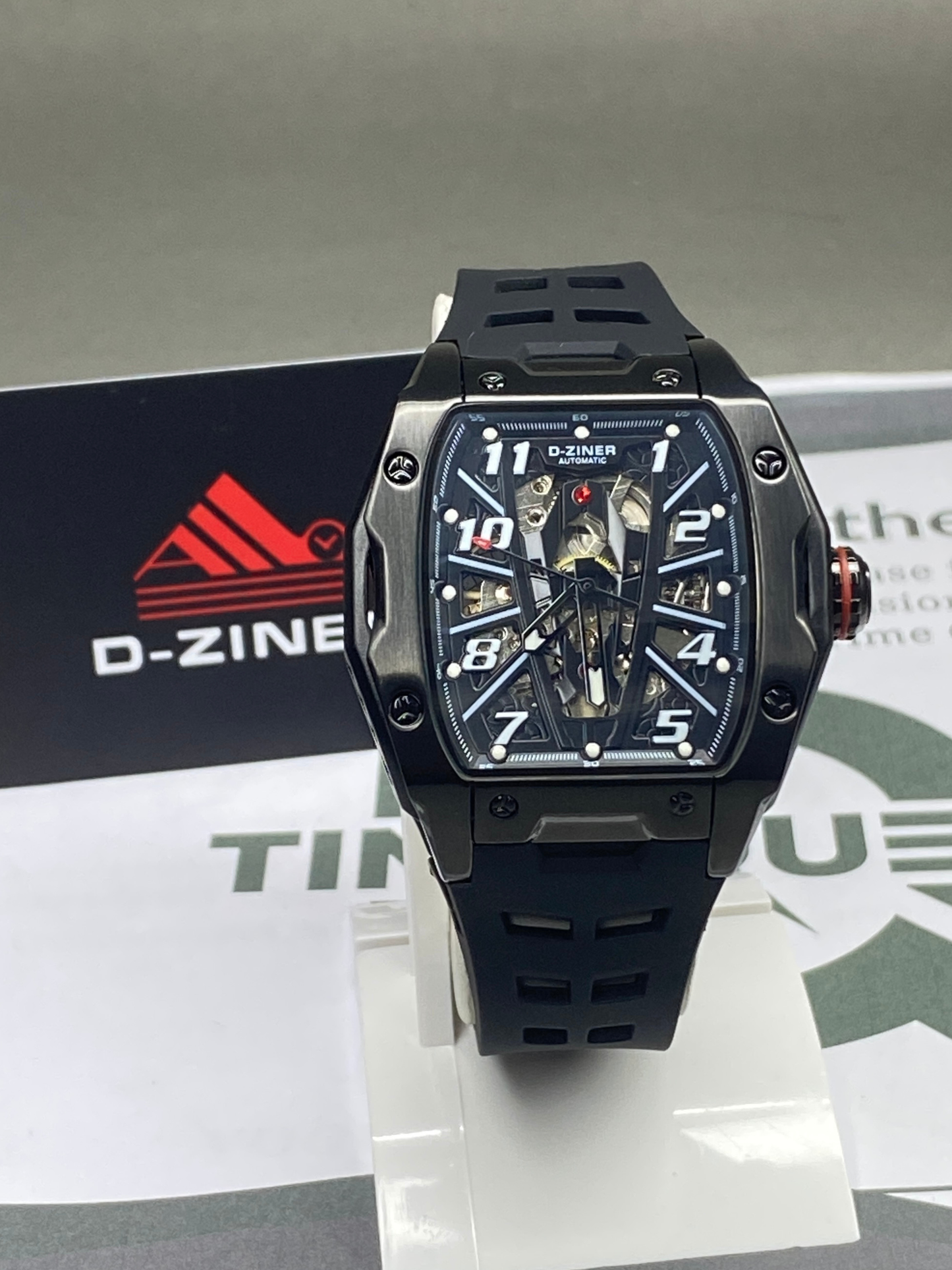 D-ZINER Mechanical Movement Automatic Watch With Durable Straps For Men