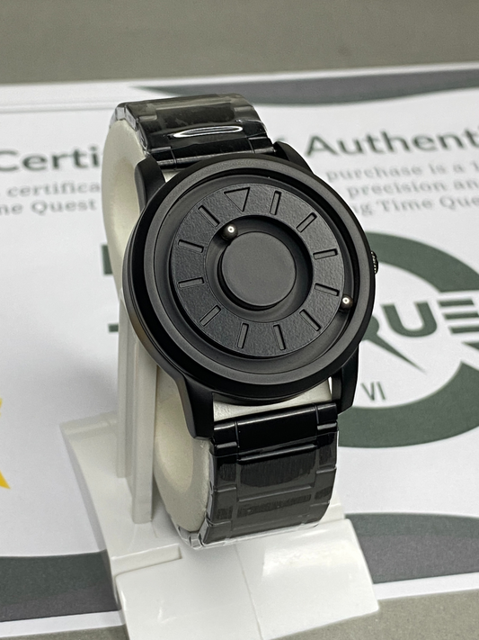 Revolutionary Bearing Full Metallic Dial & Butterfly Lock Chain Watch For Men