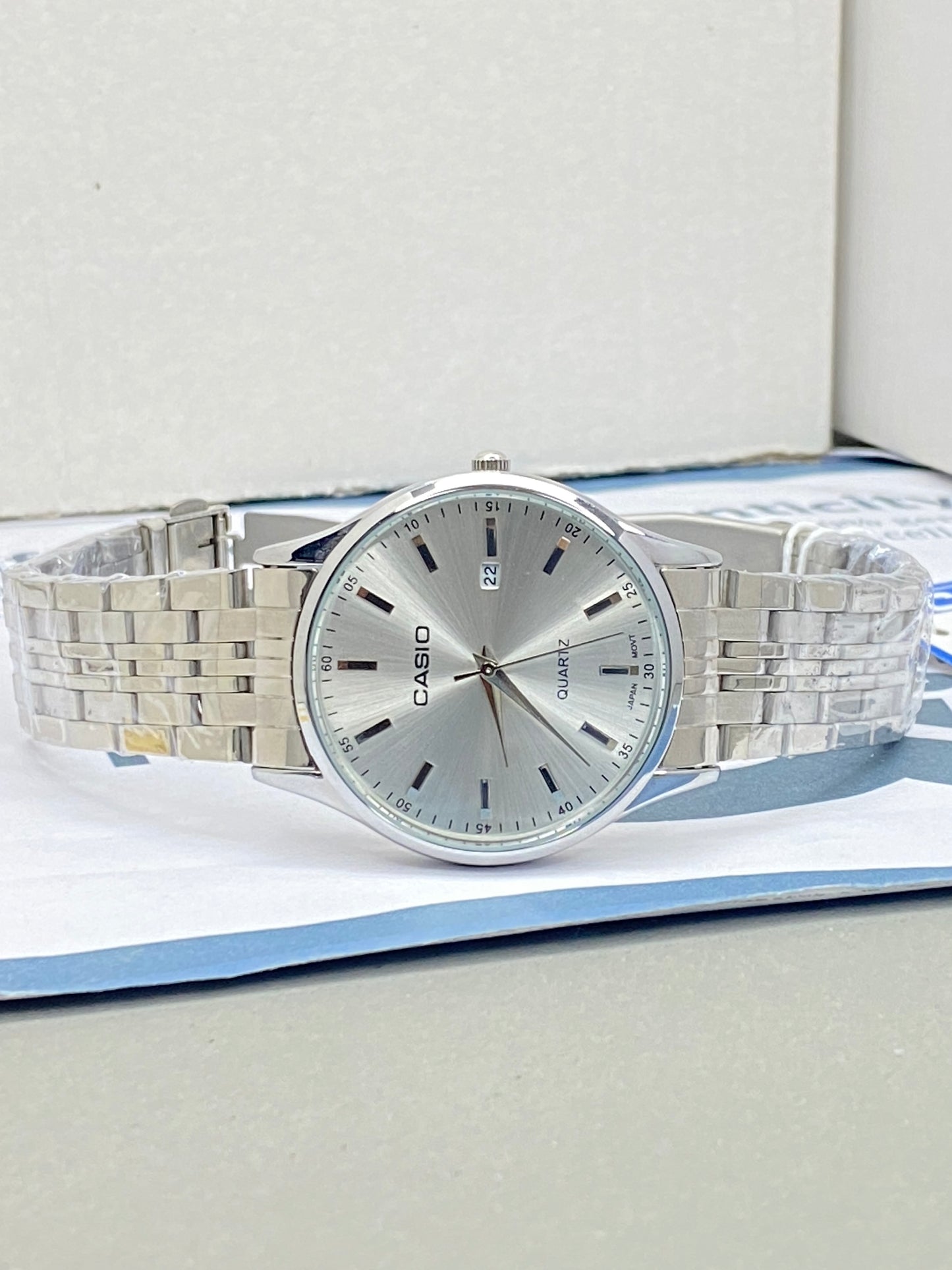 CASIO Analog Quartz Stainless Steel Made Couple Watches