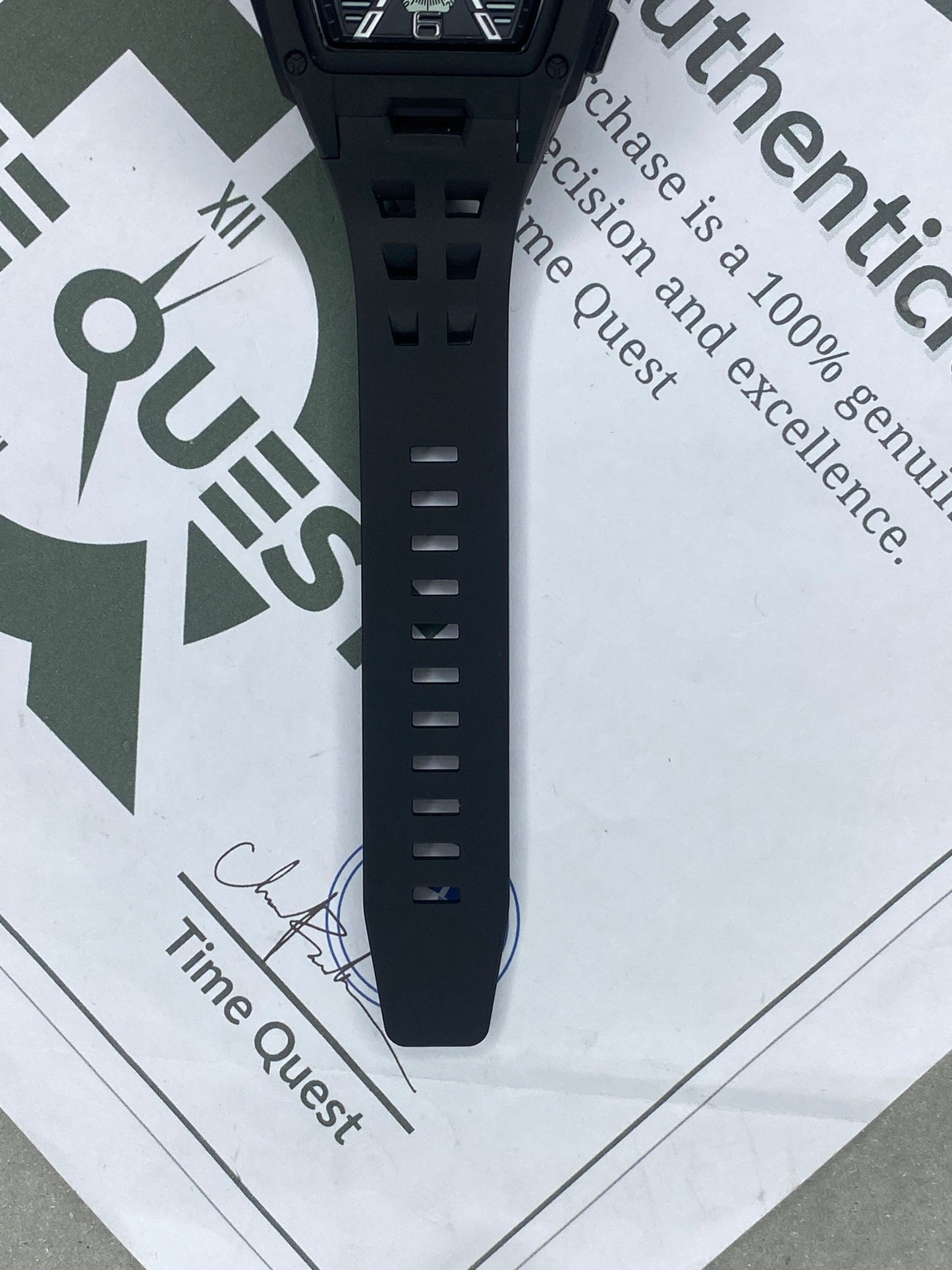 BNMI-5009G Curvex Shape Dial Digital Display Sports Watch For Men