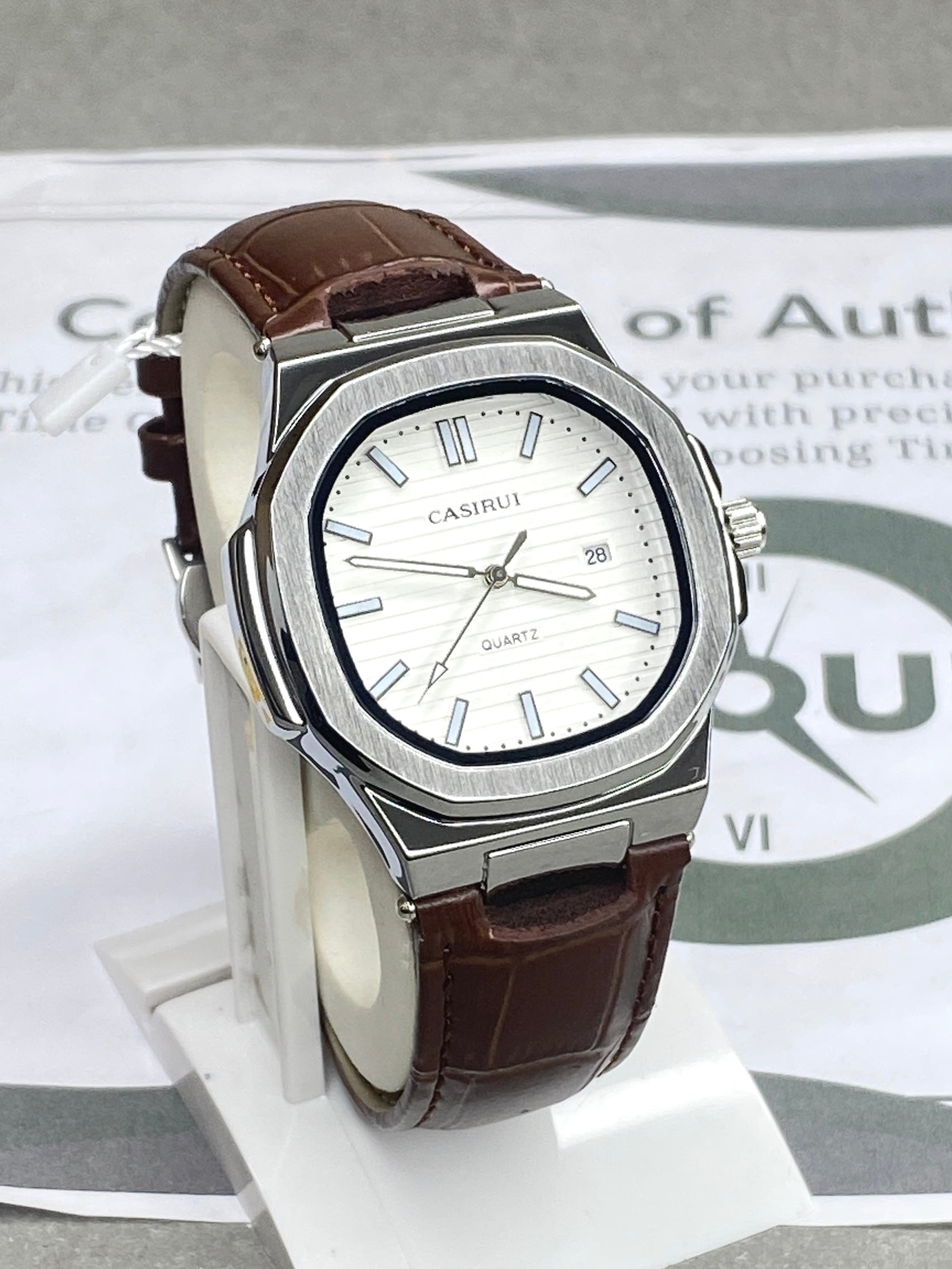 CASIRUI Analog Quartz Movement Durable Straps Watch With Date 