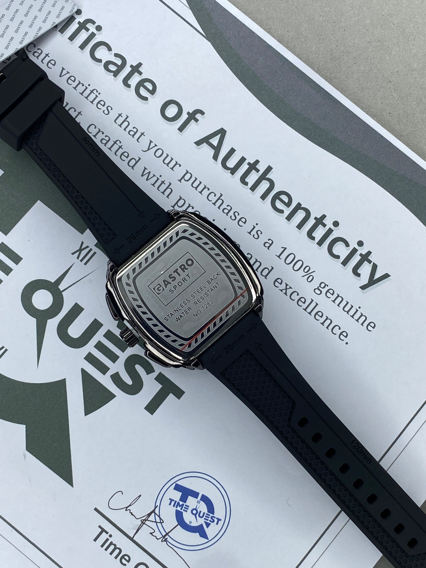 GASRTO Curvex Shape Dial Analog Sports Watch With Date Display and Durable Straps