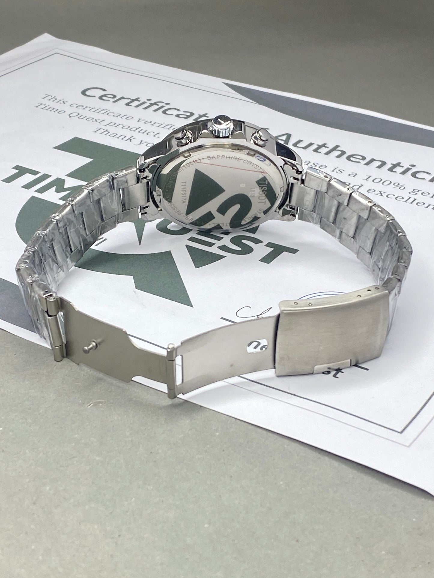 Tis-Chronograph Stainless Steel Made Chain Watch For Men