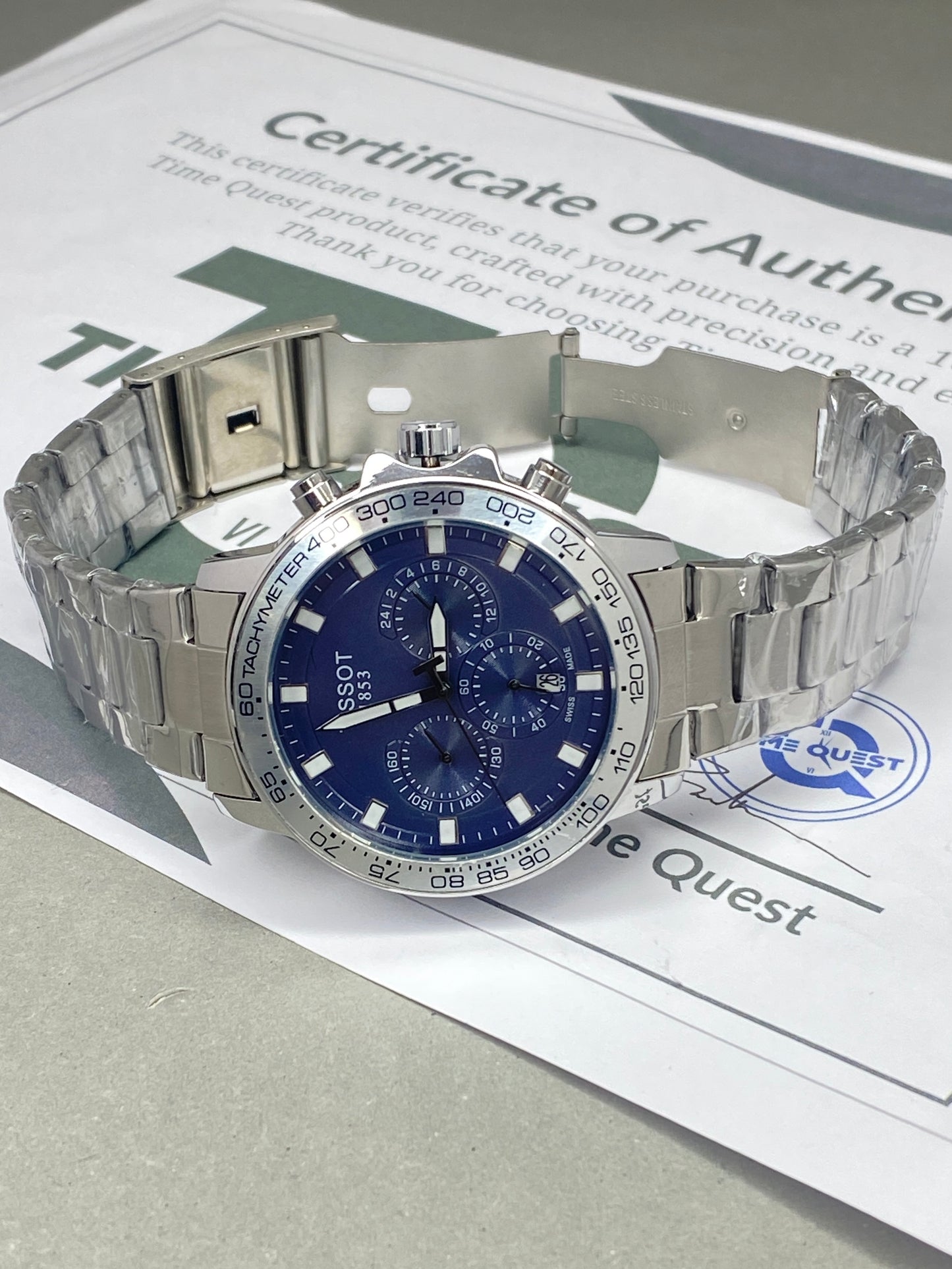 Tis-1853 Chronograph Working Chain watch For Men