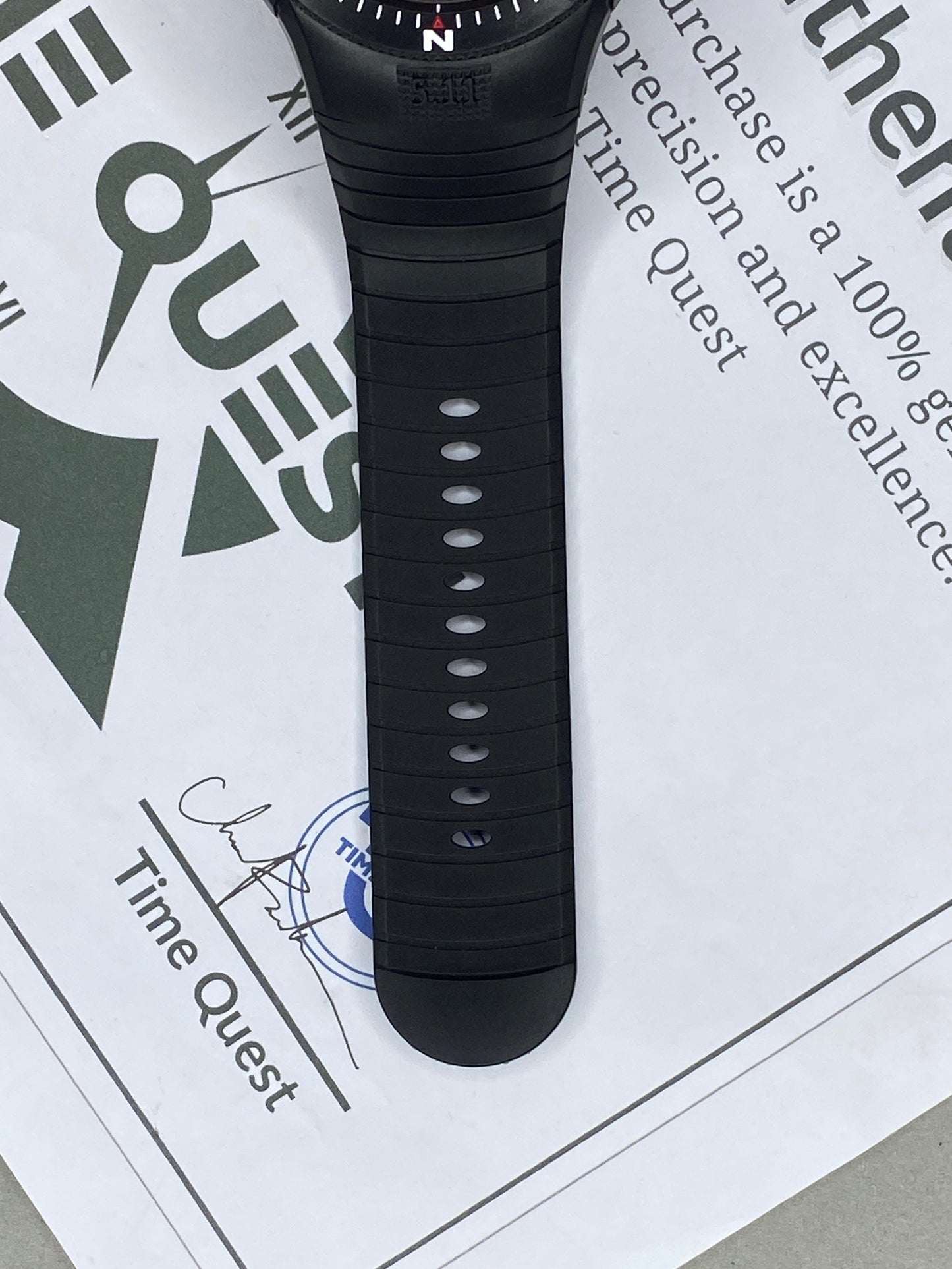 Men's Round Dial Rotatable Bezel Digital Display Multifunctional Sports Watch