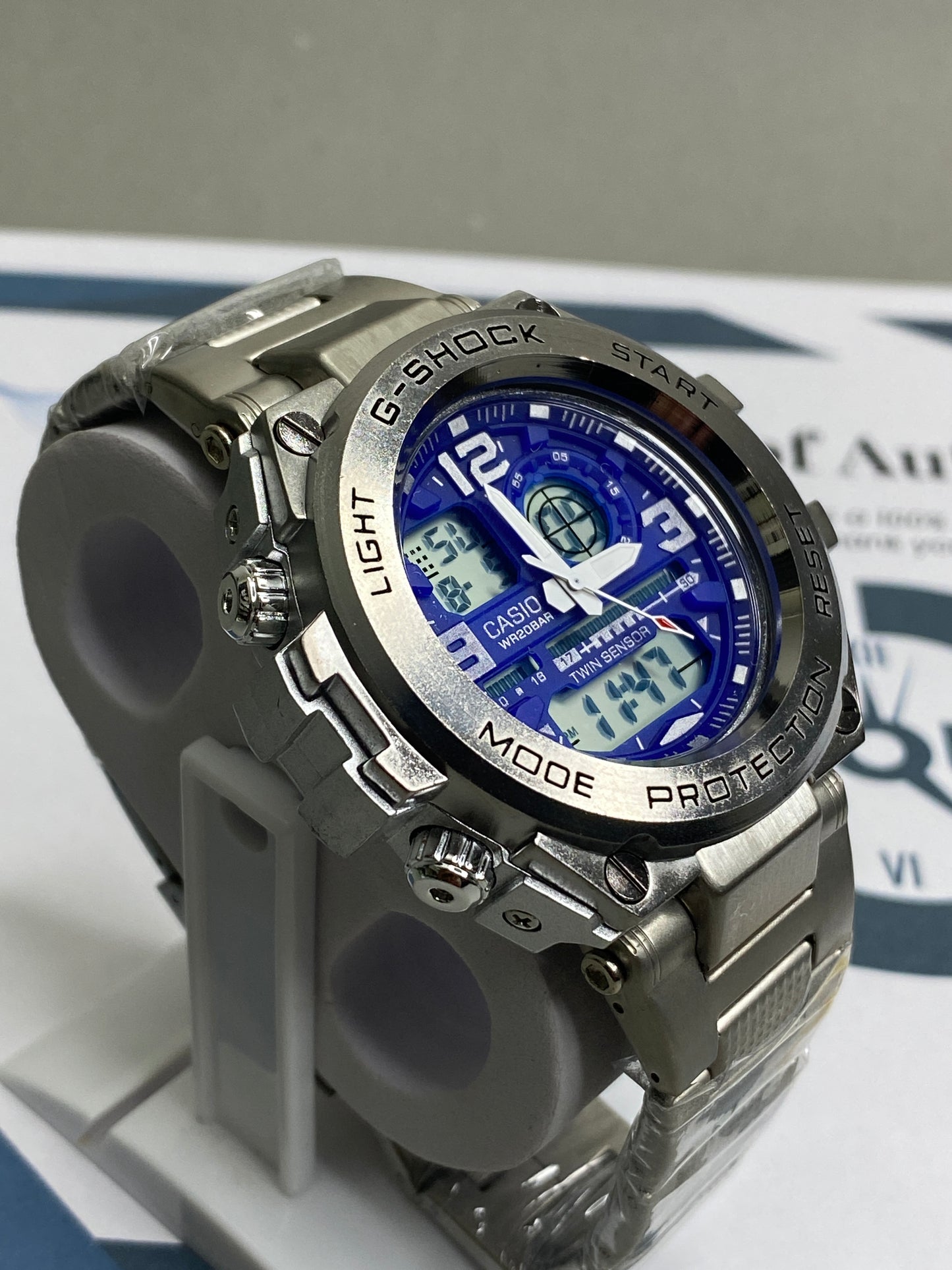 G-Shock Analog & Digital Chain Sports Watch