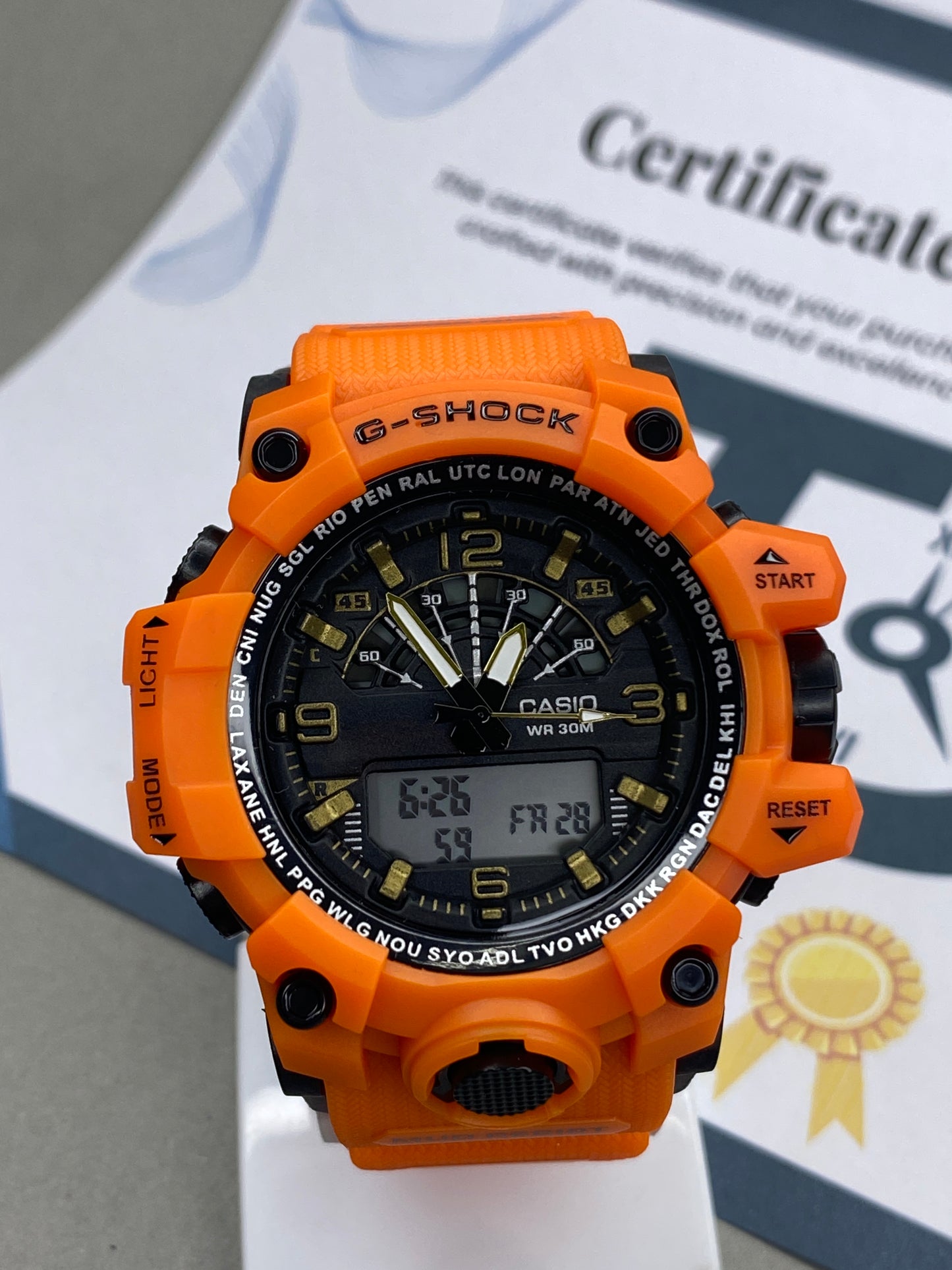 Casio G-Shock Dual-Time ( Analog & Digital ) Sports Watch