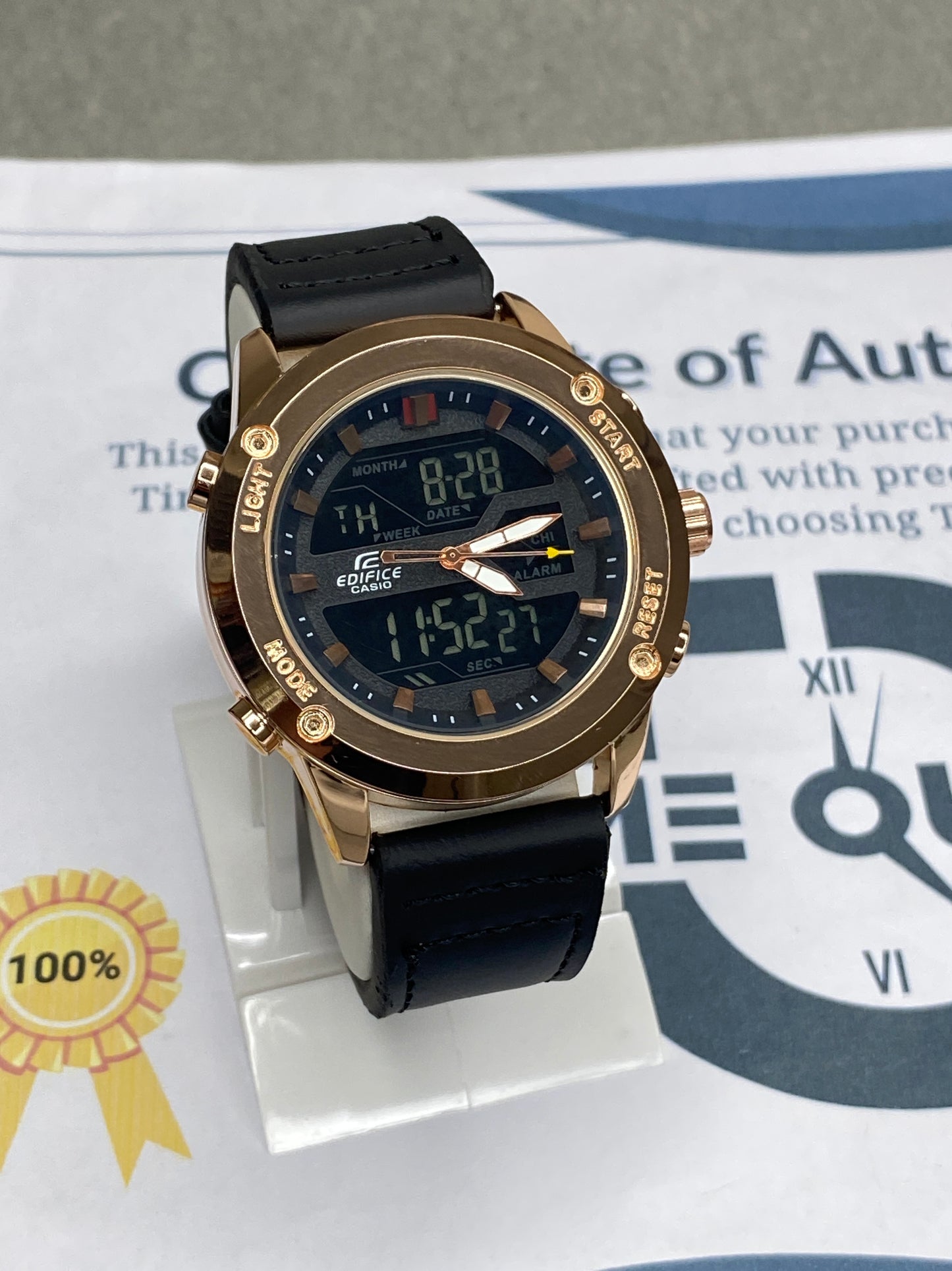 Edf-3689 Dual time Watch For Men