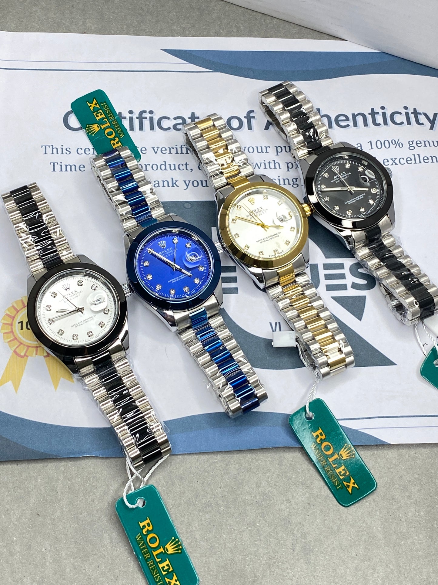 RLX Swiss Made Premium Design Chain Watch For Men With Date Display