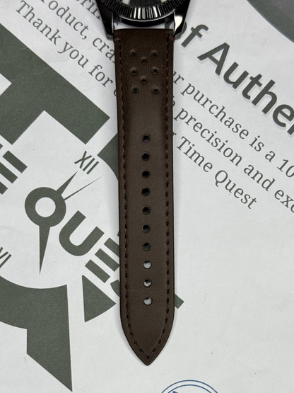 TOMI T-098 Premium Quality Round Dial Analog Quartz Movement Straps Watch