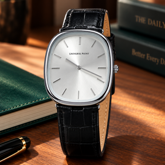 Universe Point Luxury Analog Movement Watch With Master Lock For Men