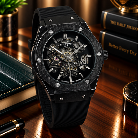 Martyn Line Premium Quality Automatic - Mechanical Movement Straps Watch