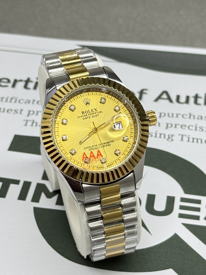 RLX Luxury Oyster Perpetual Chain Watch
