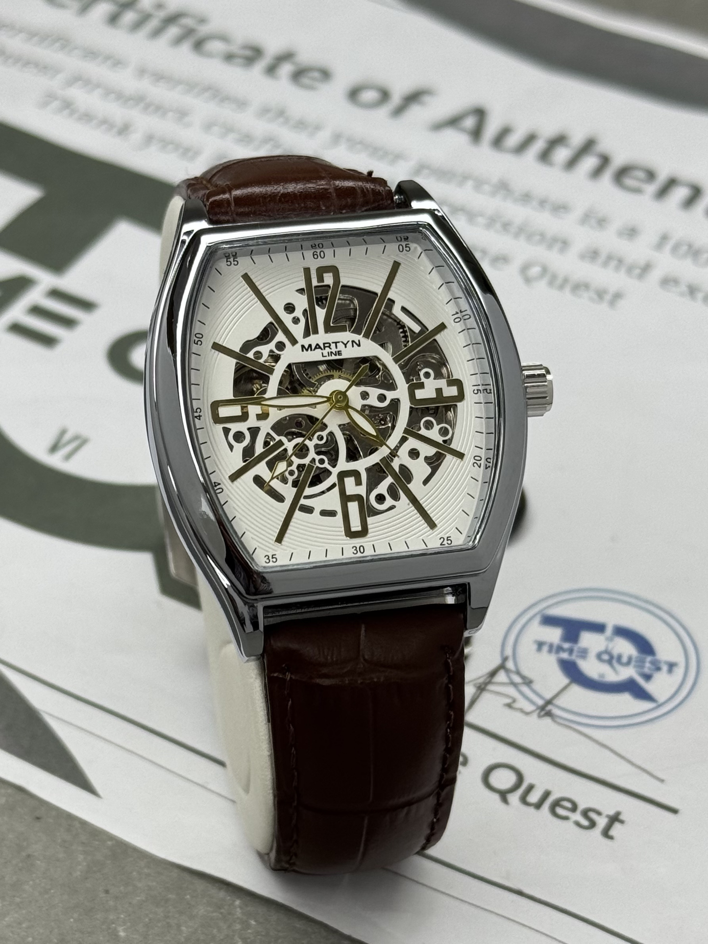 Martyn Line Automatic - Mechanical Movement Premium Quality Straps Watch