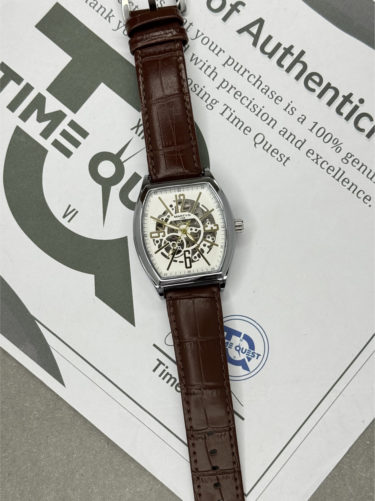 Martyn Line Automatic - Mechanical Movement Premium Quality Straps Watch