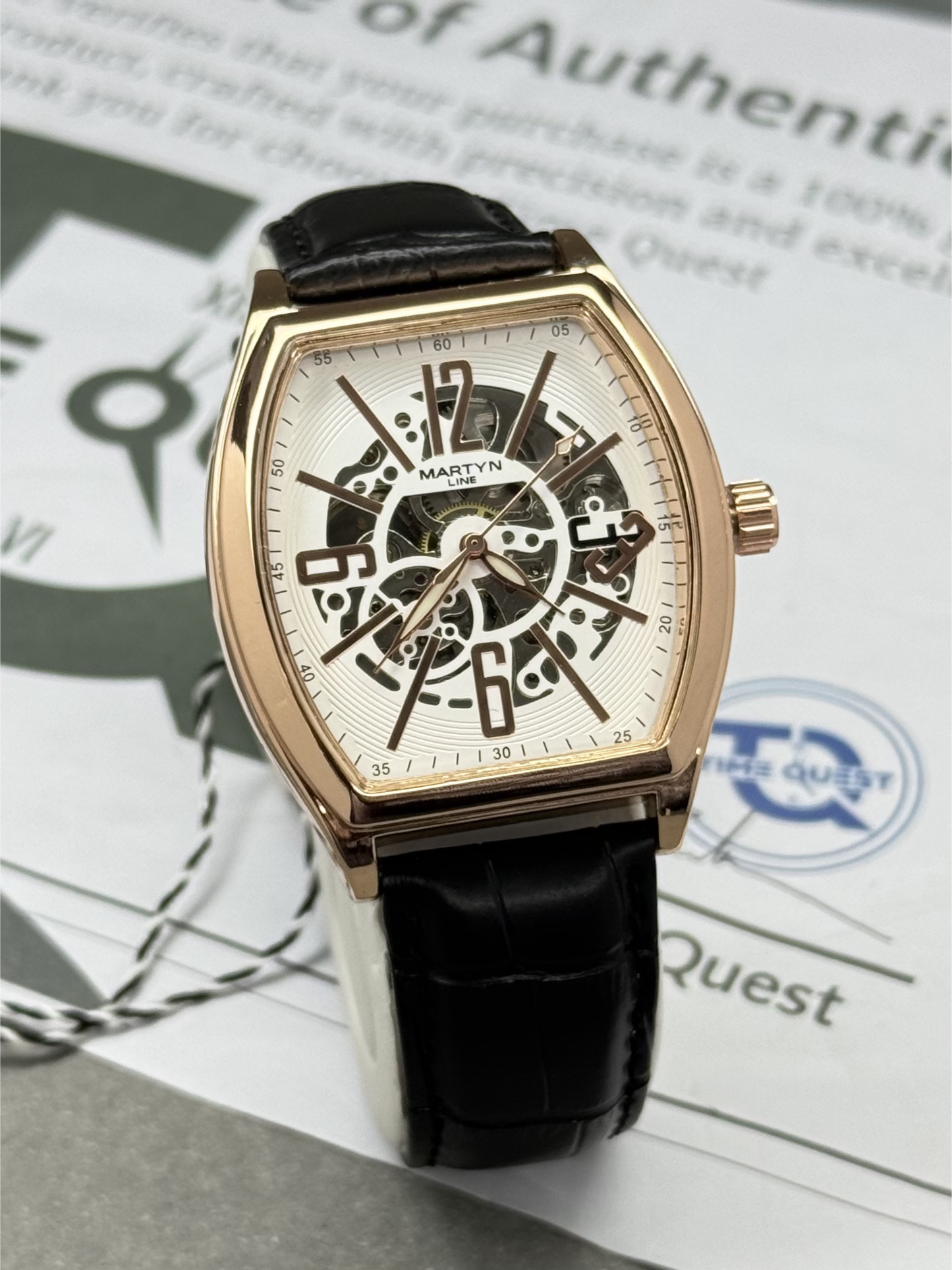 Martyn Line Automatic - Mechanical Movement Premium Quality Straps Watch