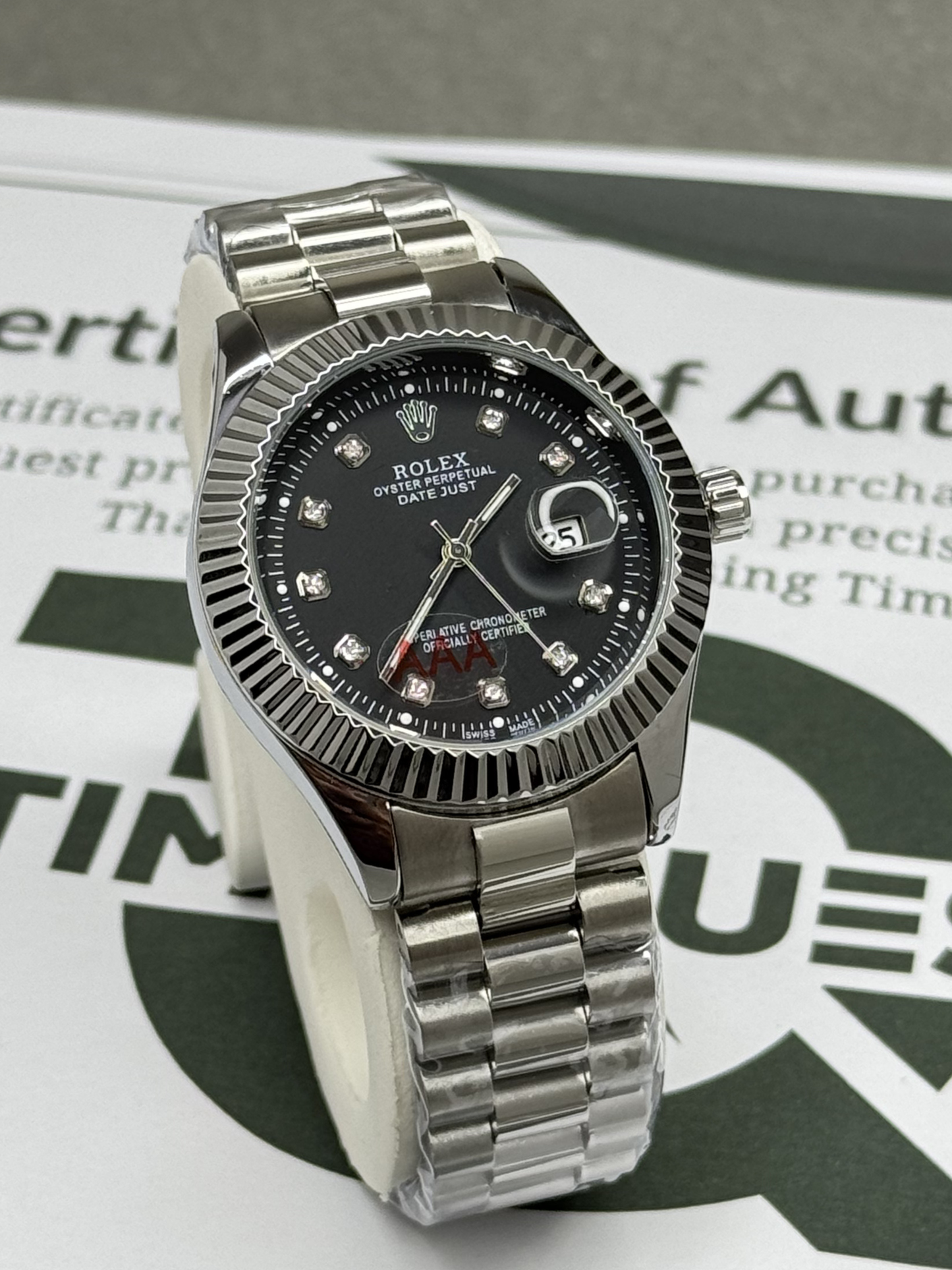 RLX Luxury Oyster Perpetual Chain Watch