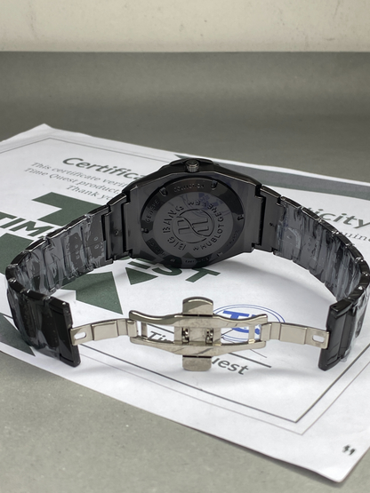 Hublot Geneve Butterfly Lock Chain Watch With Date Display For Men