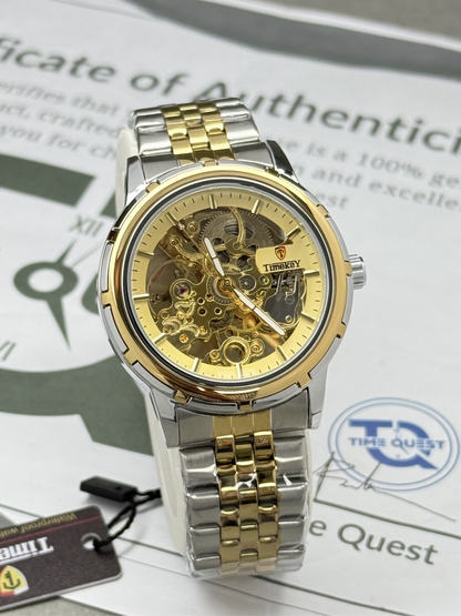 Time Key Automatic - Mechanical Movement Premium Quality Chain Watch For Men