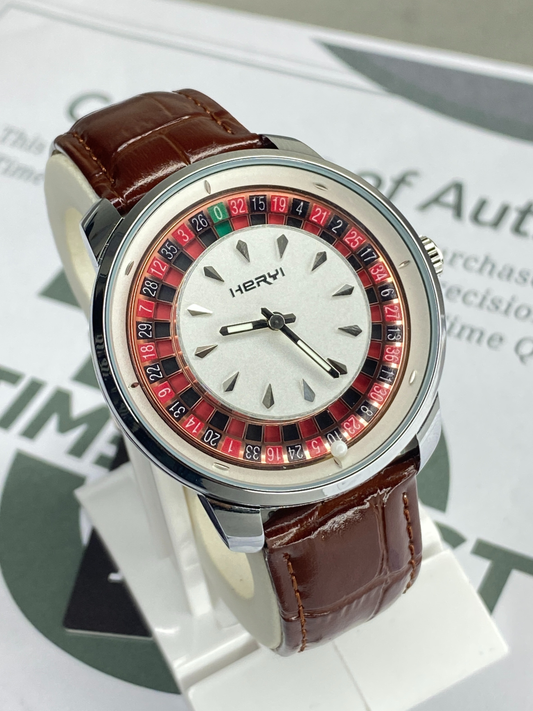 HERYI Caseno Design Roulette Tourbillon Watch For Men