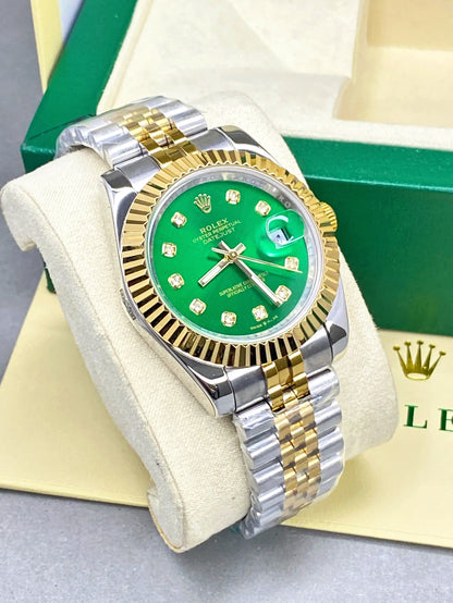 RLX Oyster Perpetual Datejust Automatic Movement Luxury Chain Watch