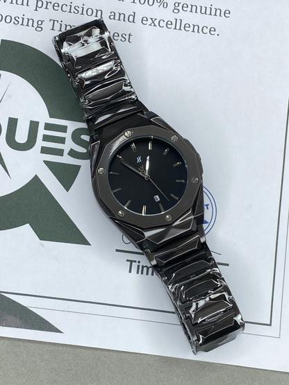 Hublot Geneve Butterfly Lock Chain Watch With Date Display For Men