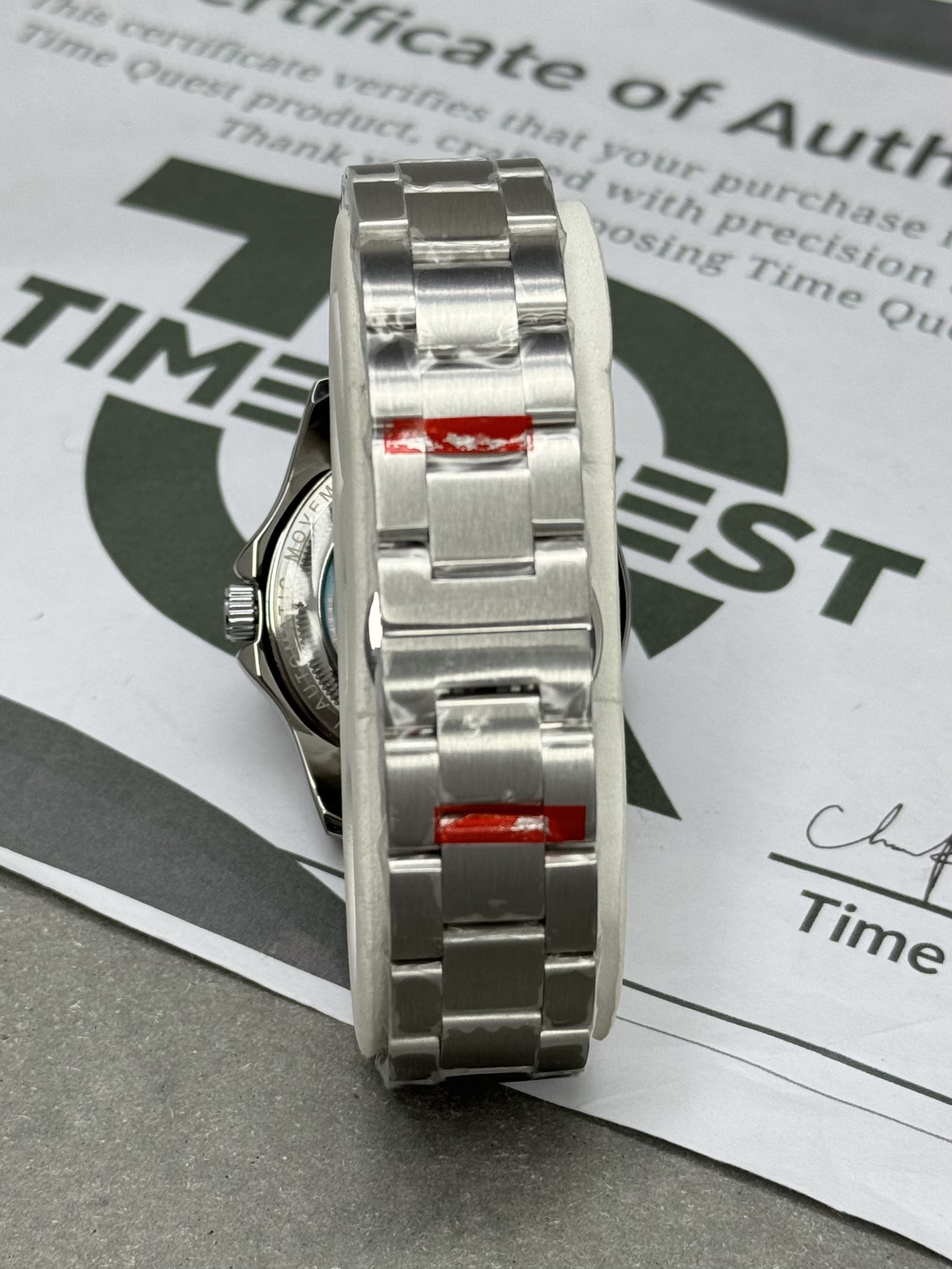 Rolantise Luxury Automatic Mechanical Movement Rotatable Bezel Chain Watch