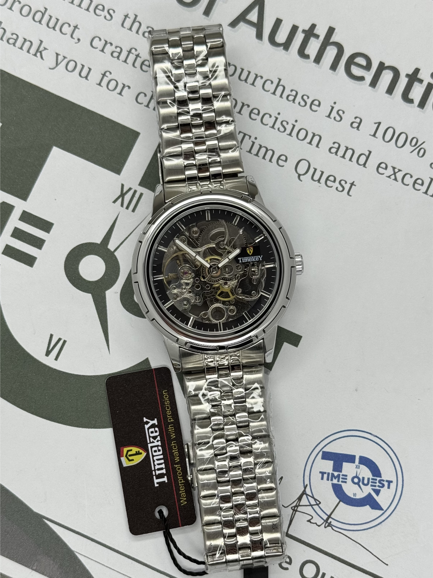 Time Key Automatic - Mechanical Movement Premium Quality Chain Watch For Men