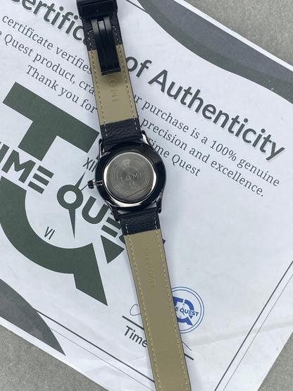 TOMI T-024 Round Dial Analog Quartz Movement Straps Watch With Magnetic Lock & Date Display