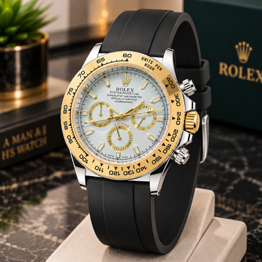 RLX Swiss Made Luxury Oyster Chronograph Watch for Men – Premium Classic Design