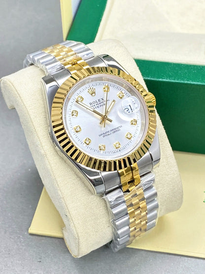 RLX Oyster Perpetual Datejust Automatic Movement Luxury Chain Watch
