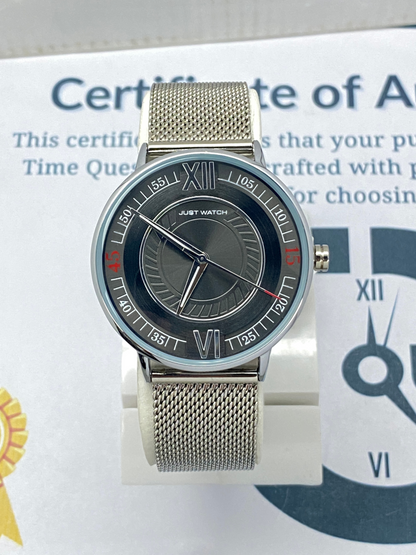 JUST WATCH Men’s Analog Stainless Steel Chain Wrist Watch