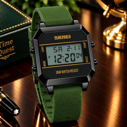 SKMEI 1814 Sports Watch For Men With Digital Display