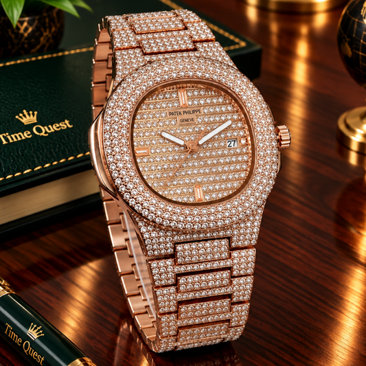PP - Geneve Iced Out Luxury Chain Watch