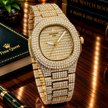 PP - Geneve Iced Out Luxury Chain Watch