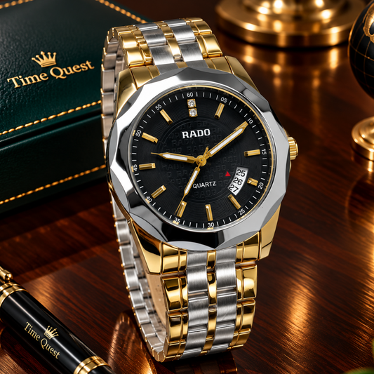 RADO Premium Analog Quartz Movement Chain Watch
