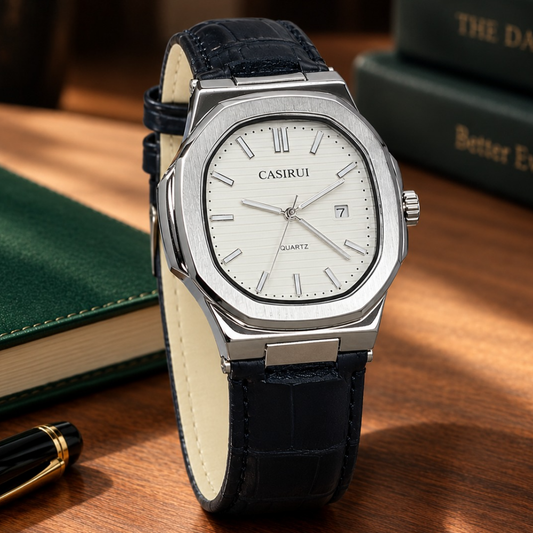 CASIRUI Analog Quartz Movement Durable Straps Watch With Date Display For Men