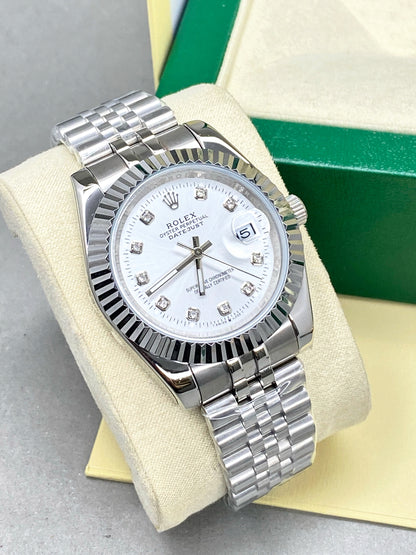 RLX Oyster Perpetual Datejust Automatic Movement Luxury Chain Watch