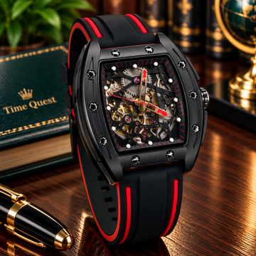 AILANG Automatic Mechanical Watch for Men – Curvex Dial & Premium Strap