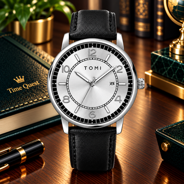 TOMI T-025 Iconic Business Watch for Men – Analog Quartz Movement