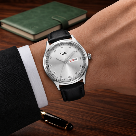 Tomi T-030 Date & Day Strap Men's Watch