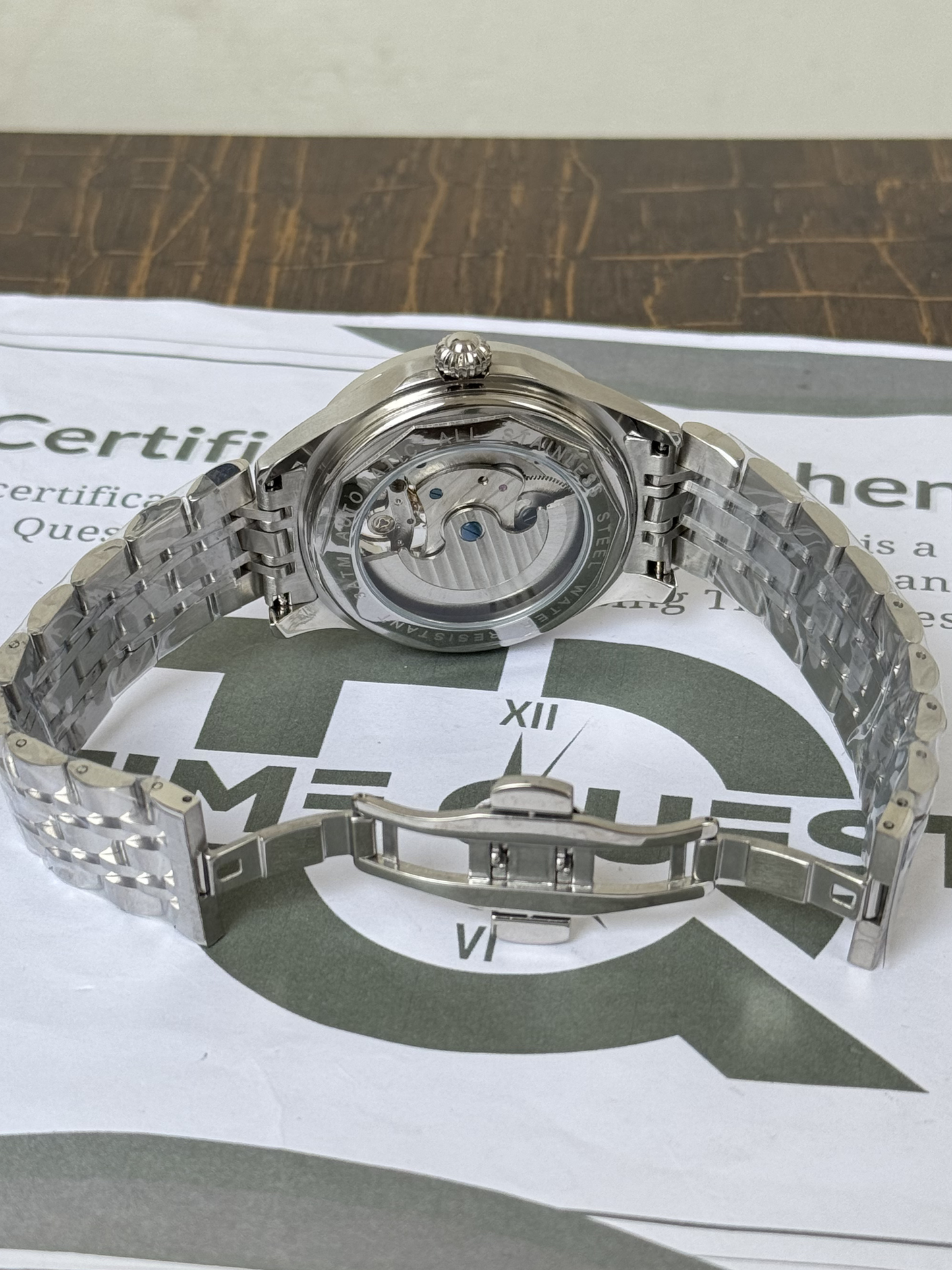 PATEK PHILIPPE Swiss Made Luxury Automatic Mechanical Chain Watch with Premium Finish