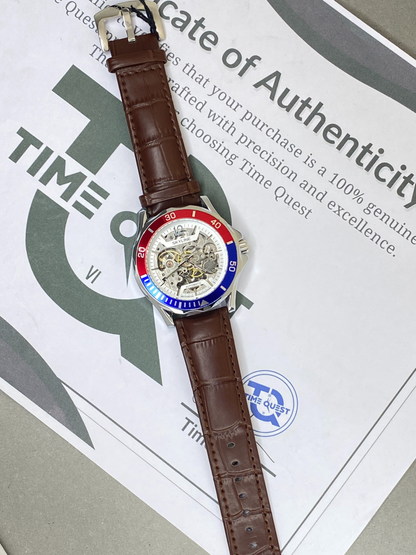SKYLINE Mechanical Automatic Watch for Men with Rotating Bezel