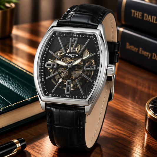 Martyn Line Automatic - Mechanical Movement Premium Quality Straps Watch
