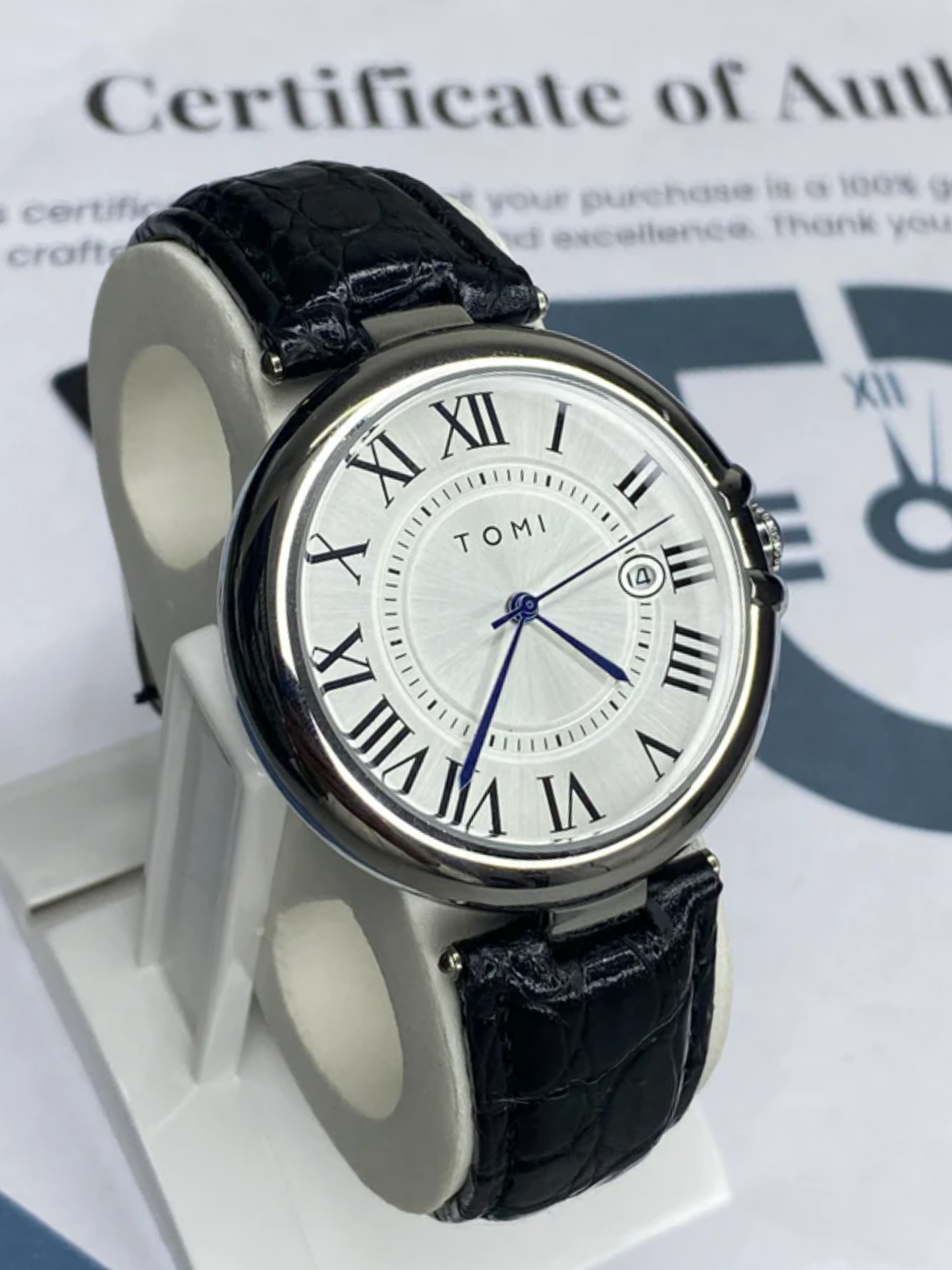 Tomi T-075 Round Business Watch For Men