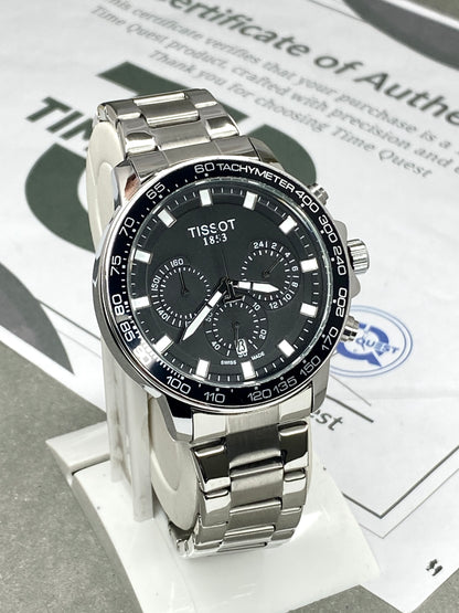 Tis-Chronograph Stainless Steel Made Chain Watch For Men