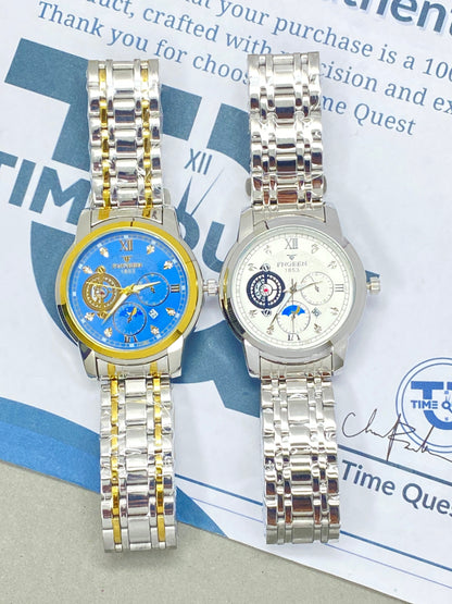 FNGEEN 1853 Analog Time Stainless steel Chain Watch For Men