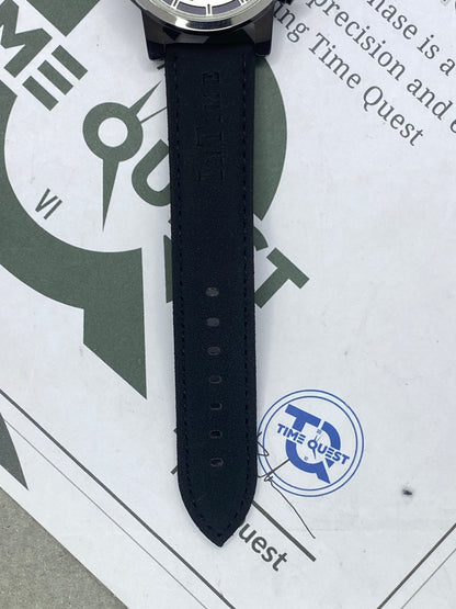 In Time Round Dial Analog Quartz Straps Watch With Date Display For Men